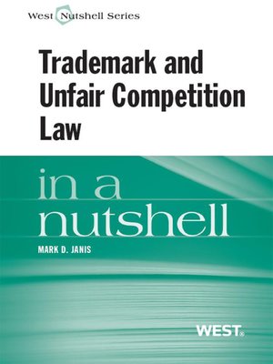 cover image of Trademark and Unfair Competition in a Nutshell